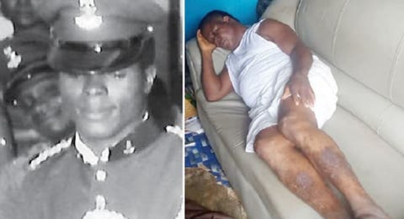 Nigerian Army Officer who served three Heads of State turns beggar after being dismissed for fighting corruption