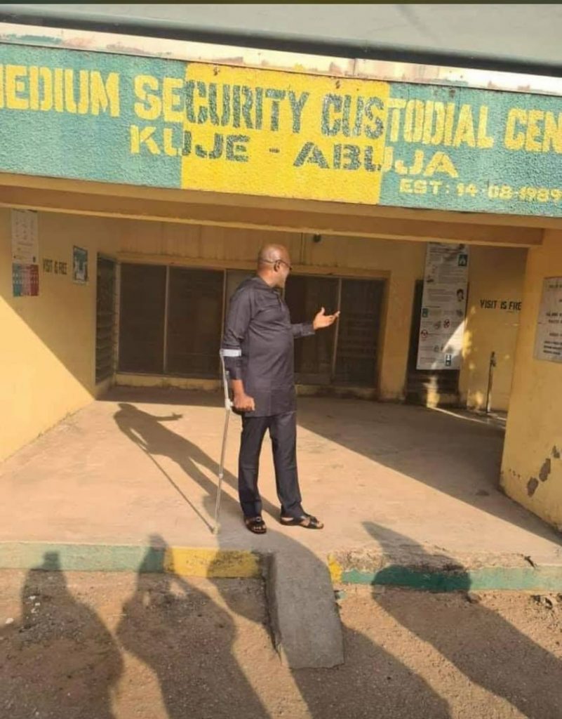 Olisa Metuh is finally released from Kujeh custodial center Abuja - image for 9News Nigeria