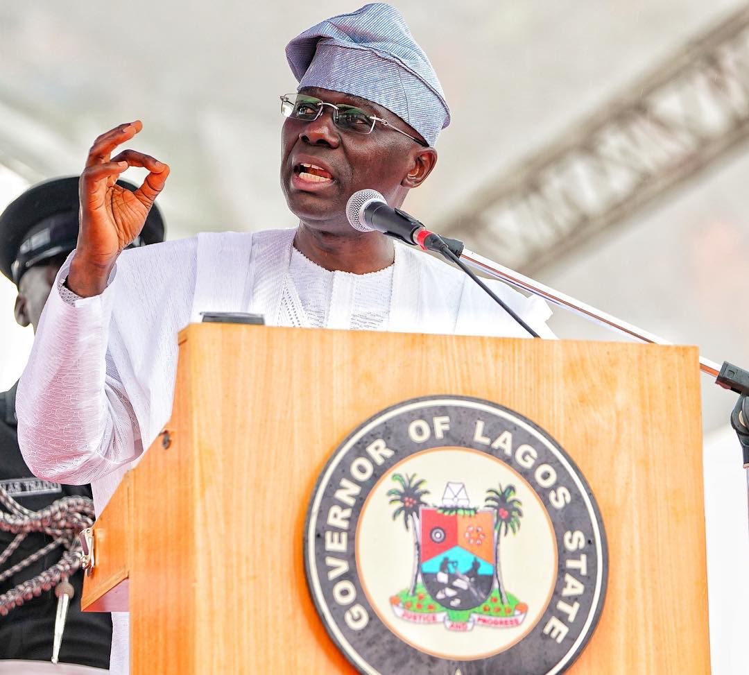 Lagos state governor, Babajide Sanwo-Olu