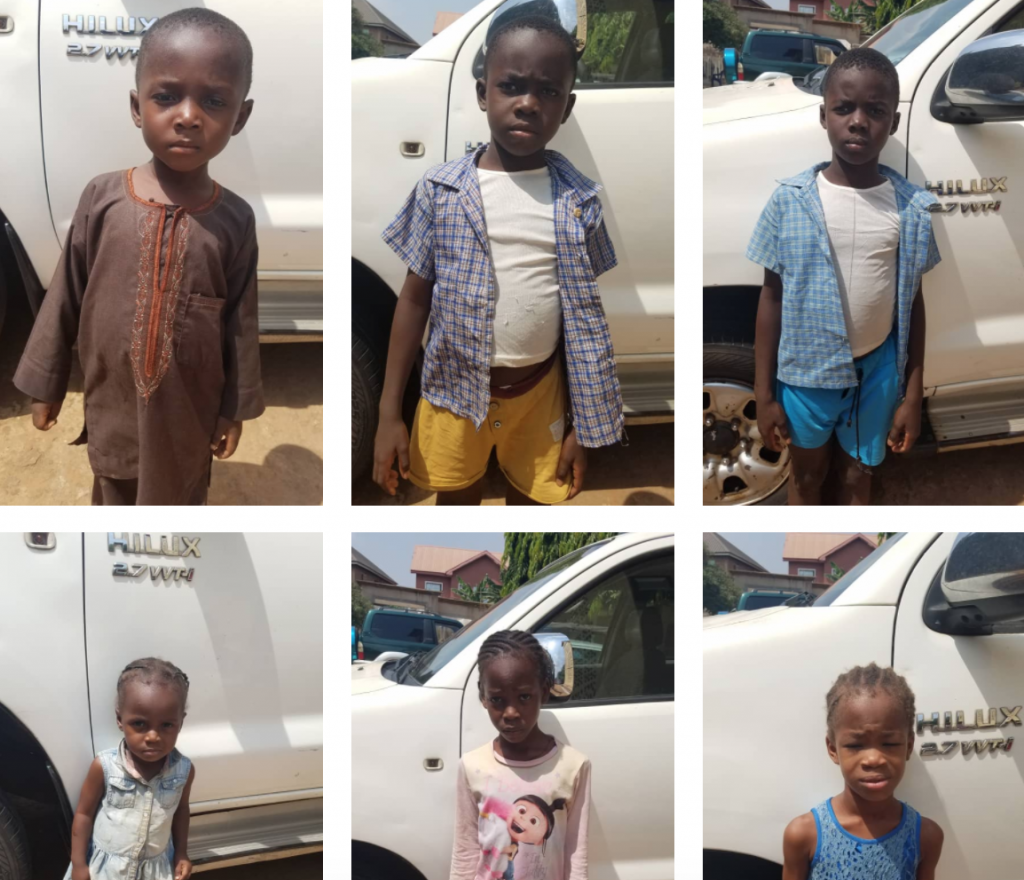 CHILD TRAFFICKING KINGPIN NABBED AS GOMBE POLICE COMMAND RETURNS UNCLAIMED CHILDREN TO ANAMBRA