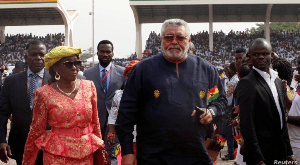 Ghana former president - Jerry Rawlings