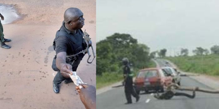 Illegal roadblock and checkpoints in the South East