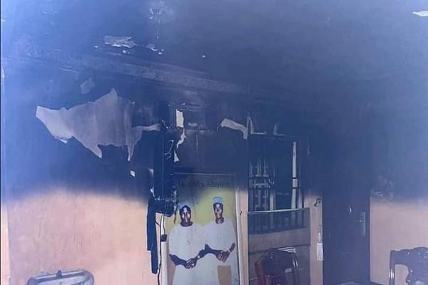 Sunday Igbohos house set on fire around 3 am Tuesday morning
