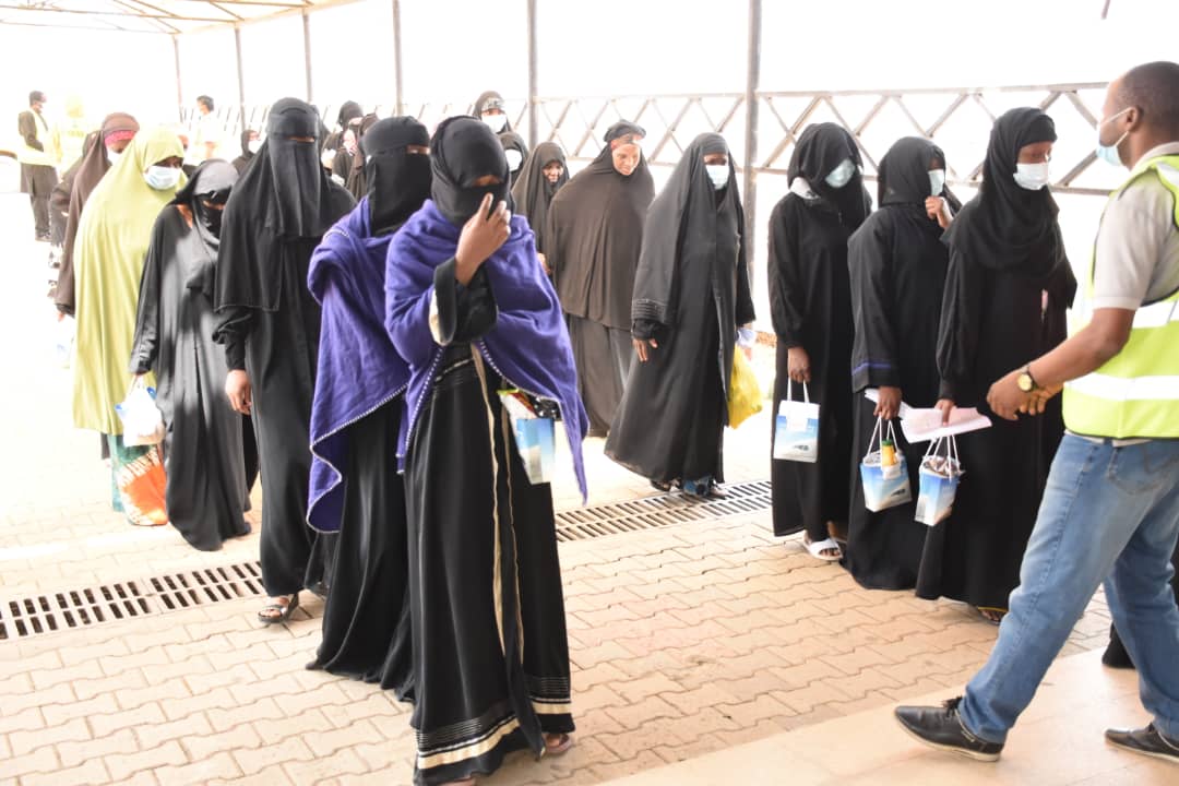420 Nigerian returnees from Saudi Arabia received in Abuja