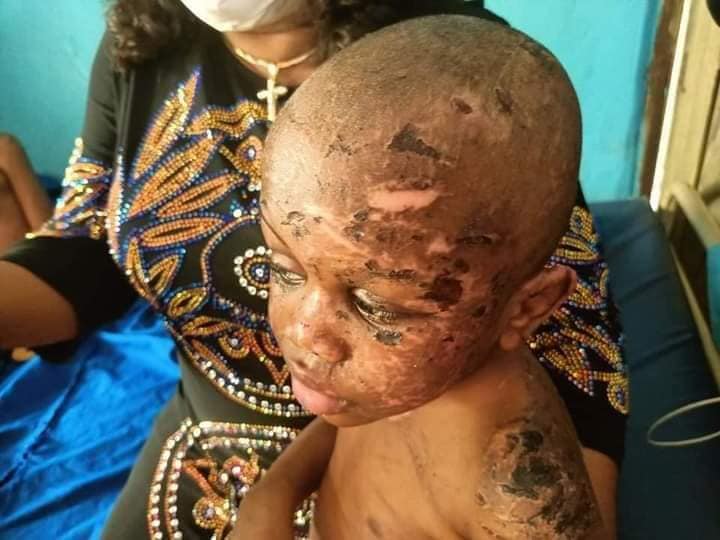 RESCUED KIDS FROM THE ONITSHA PROPHETESS WHO ALLEGEDLY POUNDS CHILDREN ALIVE, VISITED BY ANAMBRA'S COMMISSIONER FOR WOMEN AND CHILDREN AFFAIRS