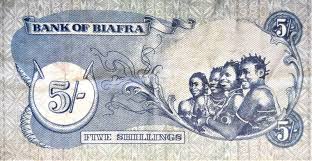 Defunct Bank of Biafra - Biafran Currency - 5 pounds