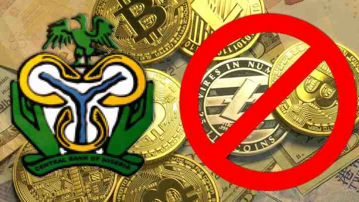 Central Bank of Nigeria clamps down on CryptoCurrency runners in Nigeria orders banks to close linked accounts