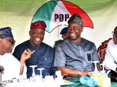 Dr Eddy Olafeso and Fayose - South-West PDP