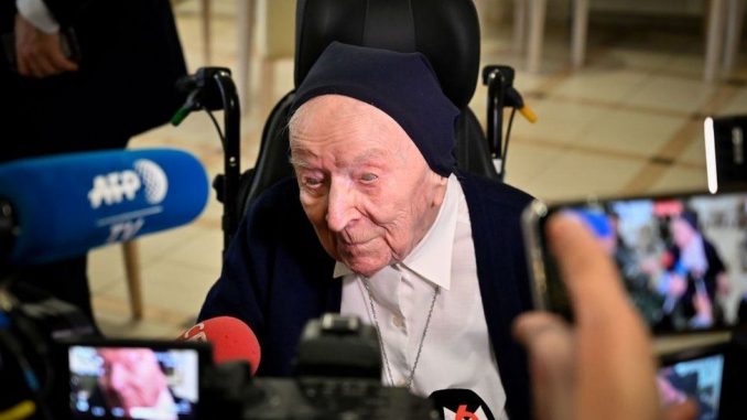 Europe's oldest person survives Covid just before 117th birthday