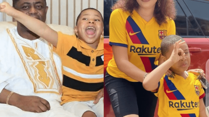 How Fani Kayode and estranged wife, Precious Chikwendu celebrated their son's 5th birthday