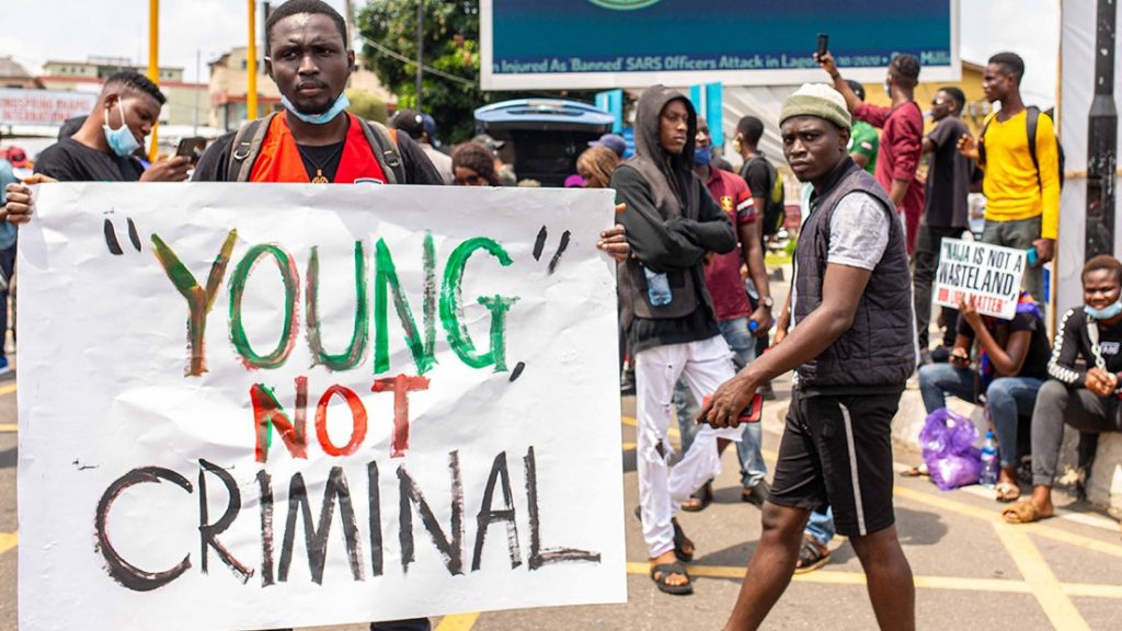 Nigerian Youths - Young Not Criminal Image obtained online by 9News Nigeria