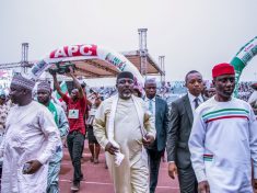 ROCHAS PRESIDENTIAL CAMPAIGN GOES GRASSROOT AS MANDATE GROUP RPMG 2023 HELD ITS FIRST QUARTER OF 2021 GET TOGETHERSTAKEHOLDERS MEETING IN OWERRI
