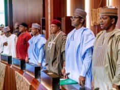STATE OF EMERGENCY- 36 Governors Storm Aso Rock For Serious Talks On Security