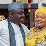 Senator Rochas Okorocha and his wife