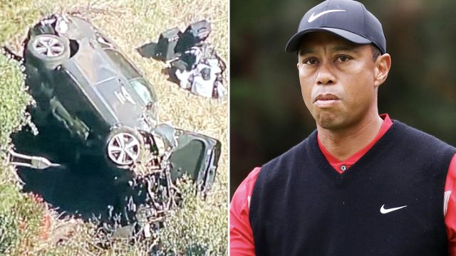 Tiger Woods Involved in Auto Crash