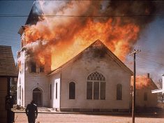 1950's church fire