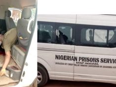 ATTACK ON ANAMBRA CORRECTIONAL SERVICE VEHICLE