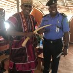 DPO NEKEDE: IHIAGWA POLICE DIVISIONAL HQTRS PAID FAMILIARISATION VISIT TO HRH EZE MORRISON EKE OF UMUOMA NEKEDE - 9NEWS NIGERIA