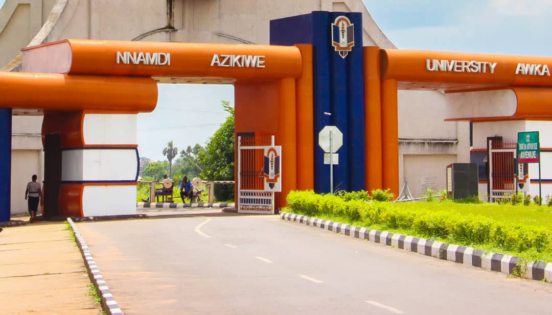 NNAMDI AZIKIWE UNIVERSITY AWKA ANAMBRA STATE