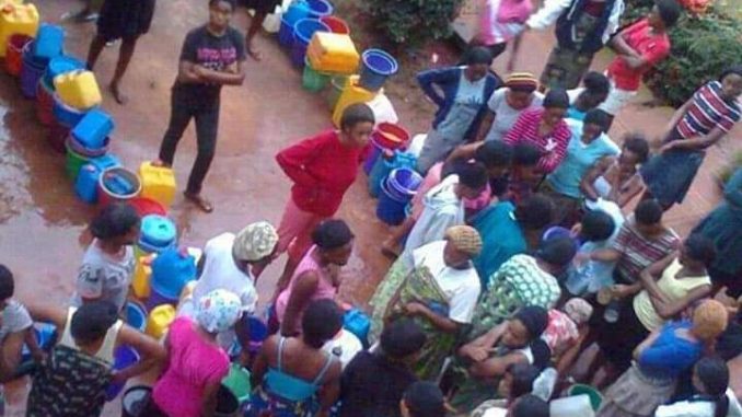 ENUGU STATE RESIDENTS CRY OUT FOR SCARCITY OF WATER, CALL ON GOVERNOR UGWUANYI TO REMEDY THE SITUATION