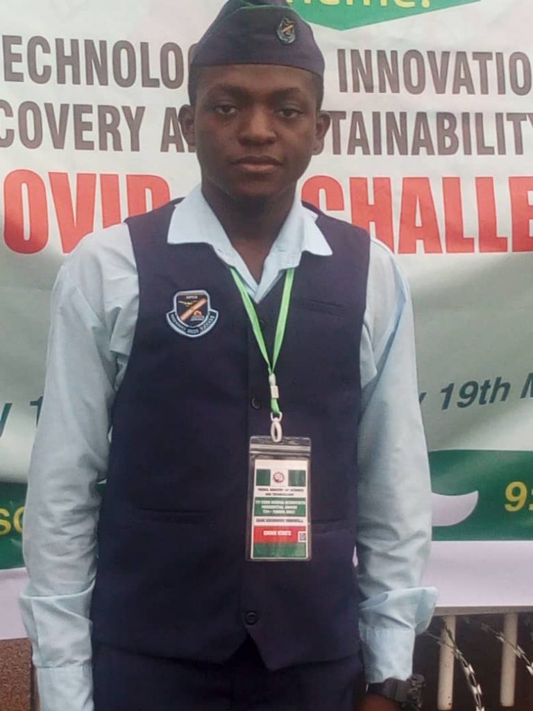 Edeani Godswill of Enugu state has made the South East and Nigeria proud for winning the national scientists presidential award 2021