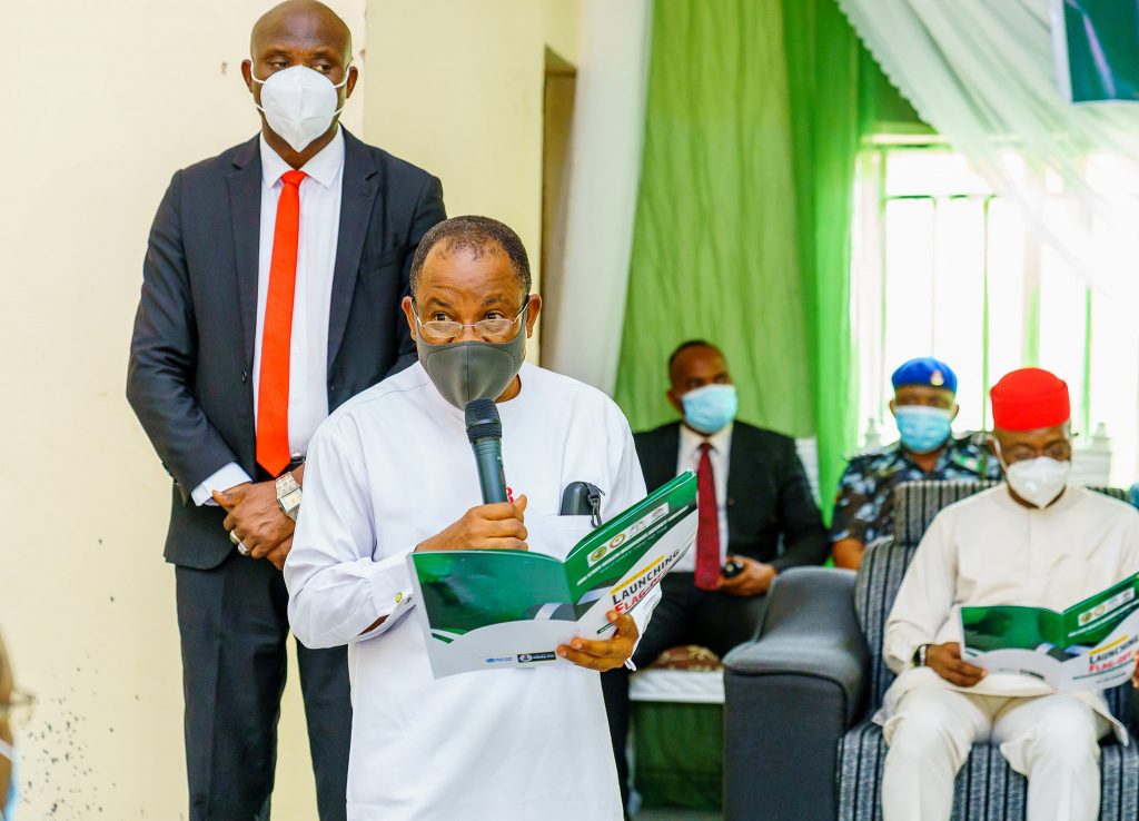 GOV. HOPE UZODIMMA FLAGS OFF THE ENROLLMENT OF VULNERABLE PERSONS INTO THE BASIC HEALTHCARE PROVISION FUND BHCPF SCHEME 9NEWS NIGERIA