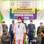 GOV. HOPE UZODIMMA FLAGS-OFF THE ENROLLMENT OF VULNERABLE PERSONS INTO THE BASIC HEALTHCARE PROVISION FUND (BHCPF) SCHEME -9NEWS NIGERIA