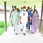 Governor Hope Uzodinma at the Imo State University Teaching Hospital