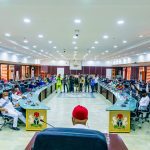 Governor Hope Uzodinma in the Government House