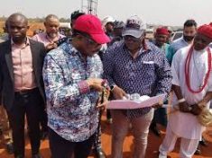 Governor Willie Obiano Inspecting Anambra Airport Project