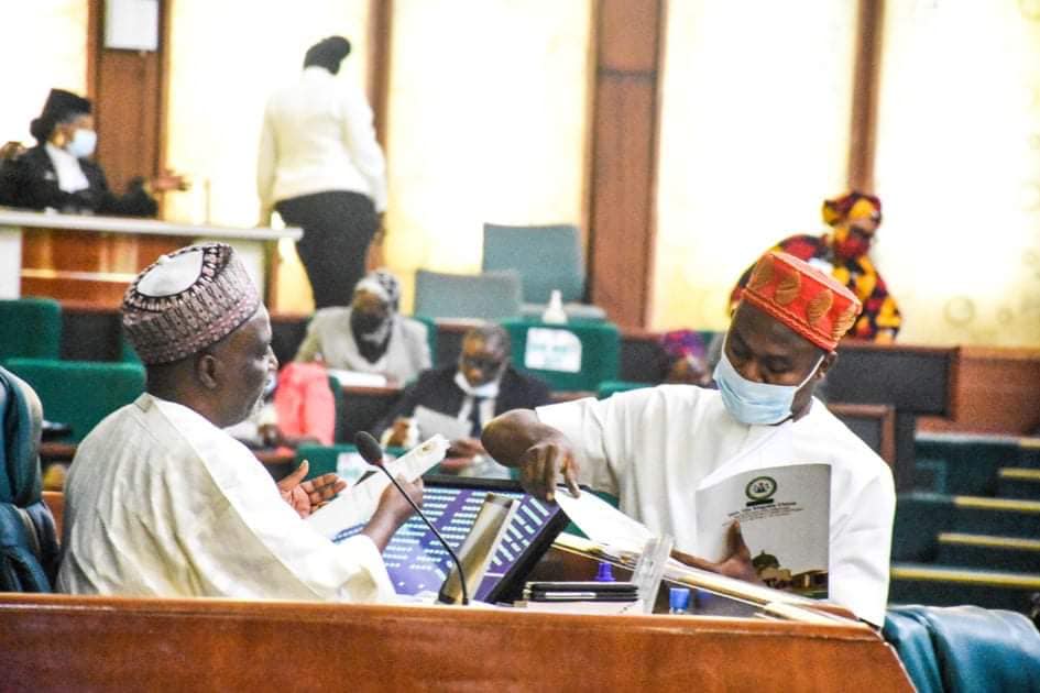 Hon Uju Kingsley Chima﻿ presenting bill for Youth Databank