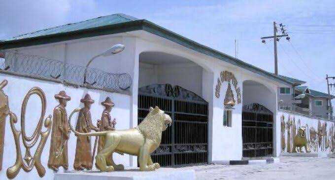 Oba of Lagos' palace