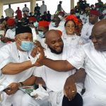 Imo legislators and Commissioners led the visit of dignitaries to celebrate GOVERNOR UZODINMAS ACHIEVEMENTS