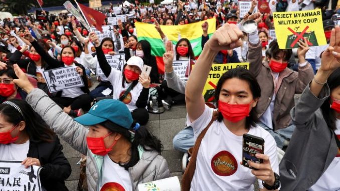 Myanmar anti-coup activists plan new street protests after paralysing strike