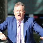 Piers Morgan and Susanna Reid are seen in London   7219