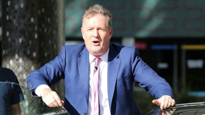 Piers Morgan and Susanna Reid are seen in London - 7/2/19