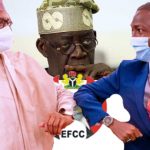 President Buhari Bola Ahmed Tinubu and EFCC Abdulrasheed Bawa