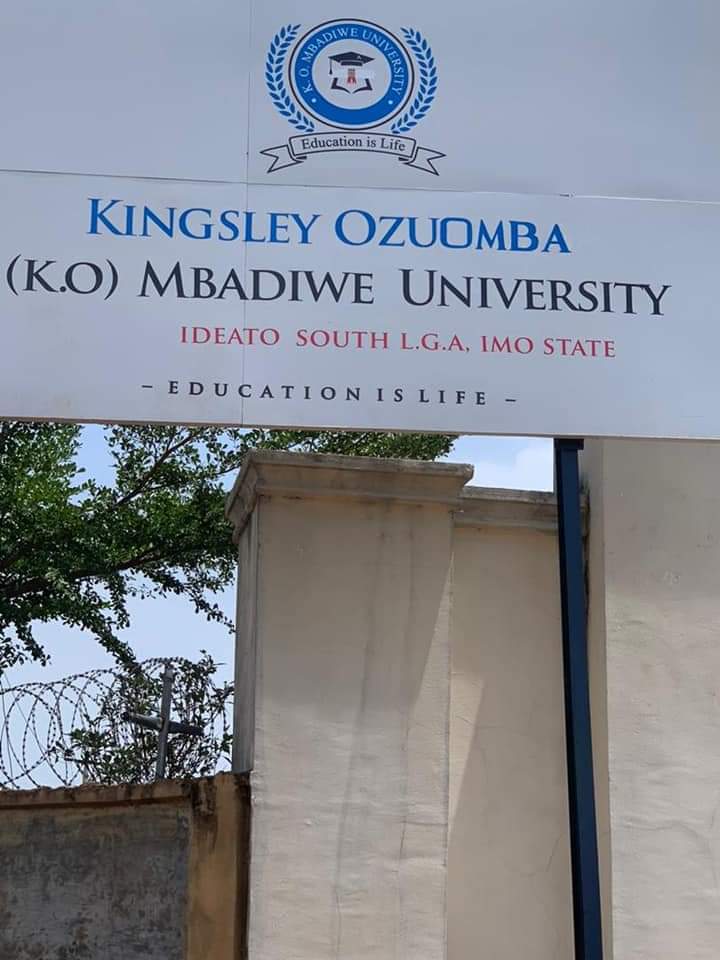 ROCHAS OKOROCHAS EASTERN PALM UNIVERSITY RENAMED TO KO MBADIWE UNIVERSITY WITH IMMEDIATE EFFECT   9NEWS NIGERIA