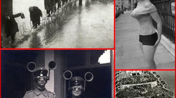 Rare Historical Images - Bizarre Moments From The Past Captured On Camera