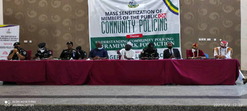 SENSITIZATION ON COMMUNITY POLICING HOLDS IN ENUGU STATE