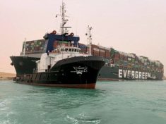 Ship Traffic due to Suez blockage is holding $9.6bn of goods each day - expert