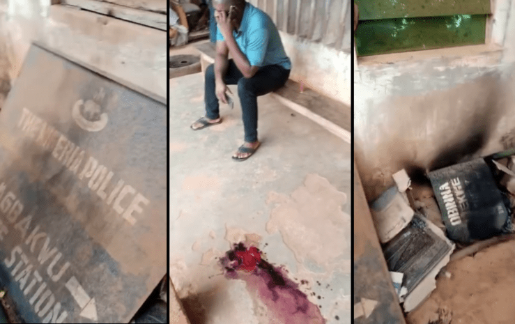 Terror In Anambra  Unknown Gunmen Attack Mgbakwu Police Station One Officer Survives Gun Shots