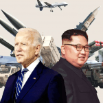 US President Joe Biden and Kim Jong Un of North Korea