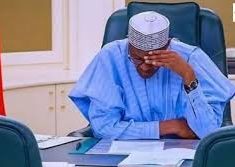 Buhari having headache