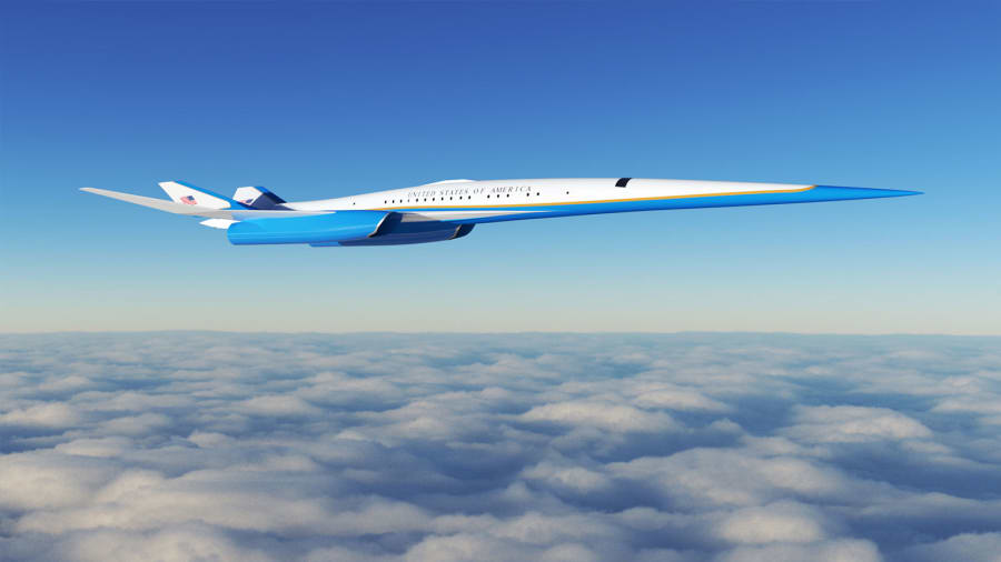 Exclusive look inside the US supersonic presidential jet image 11