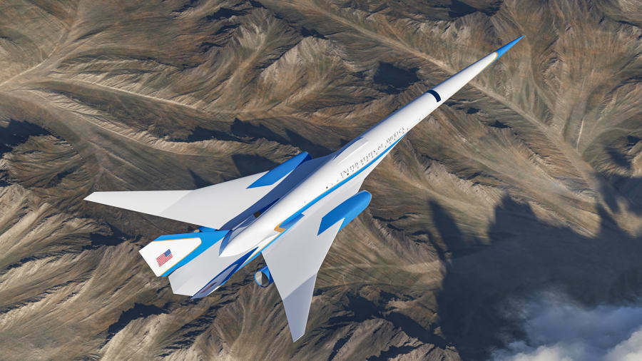Exclusive look inside the US supersonic presidential jet image 4