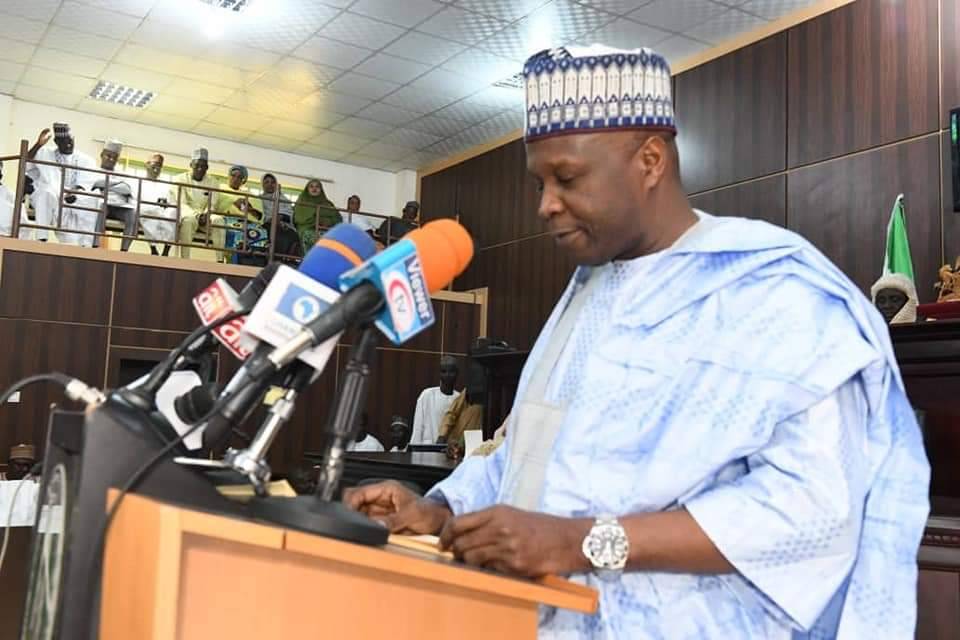 Executive Governor of Gomber State Muhammad Inuwa Yahaya