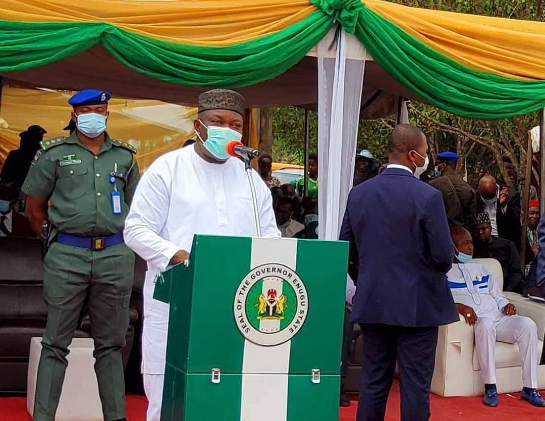 Governor Ugwuanyi of Enugu State