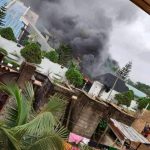 HAPPENING NOW  Hoodlums Set Governor Hope Uzodinmas house on fire