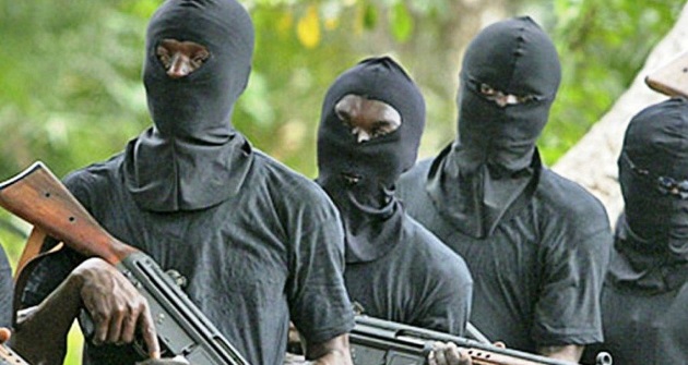 Heavily armed unknown gunmen in Nigeria 1